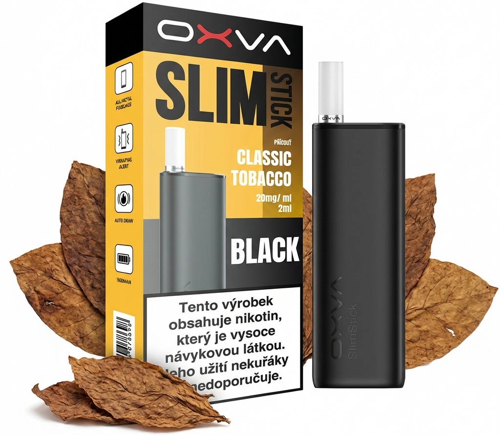 Levně 1x Oxva SlimStick elektronická cigareta Classic Tobacco 1500mAh