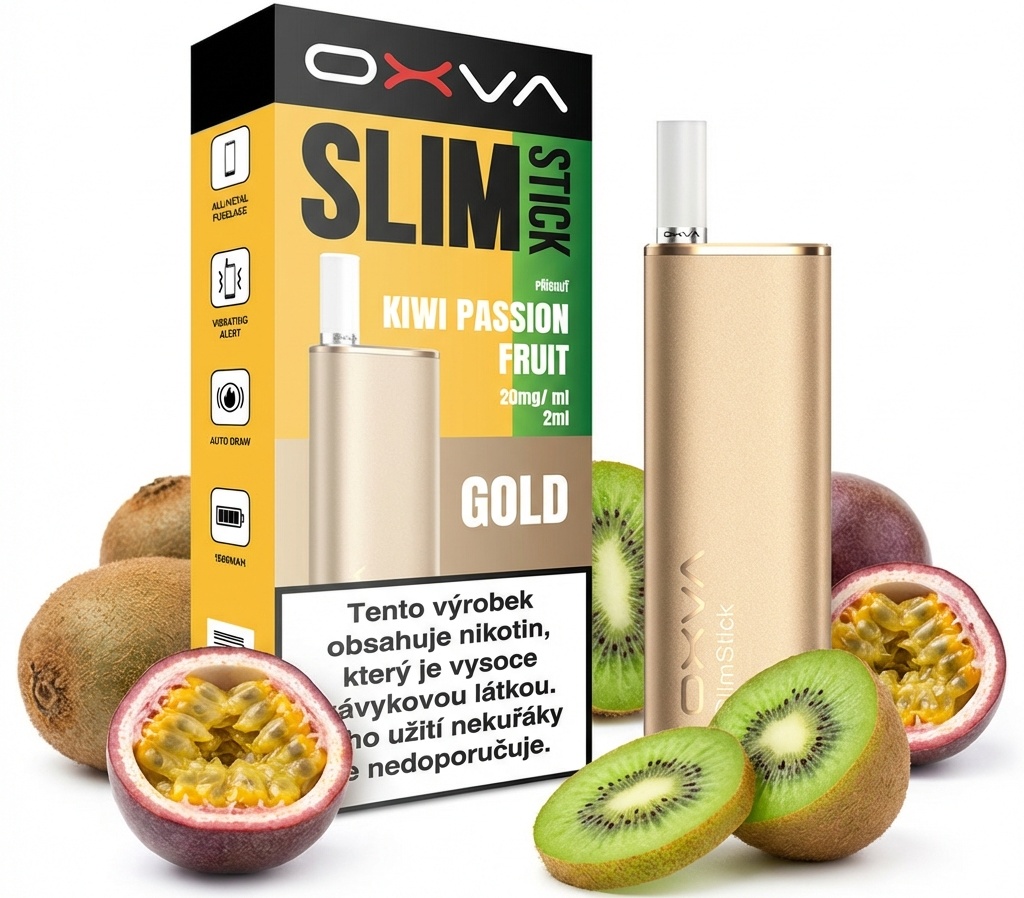 Levně 1x Oxva SlimStick elektronická cigareta Kiwi Passion Fruit 1500mAh