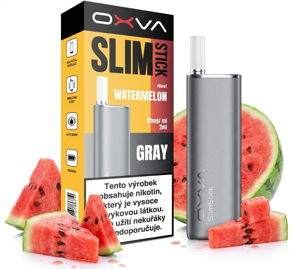Levně 1x Oxva SlimStick elektronická cigareta Watermelon 1500mAh