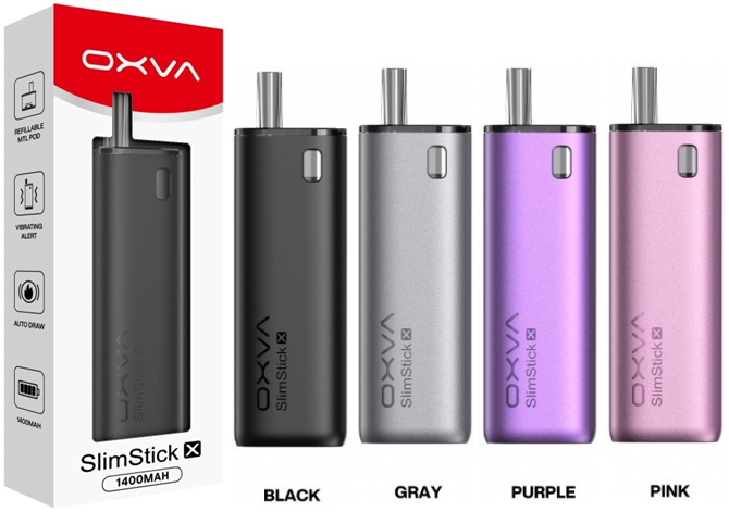 Levně Oxva SlimStick X elektronická cigareta 1400mAh Barva: Černá