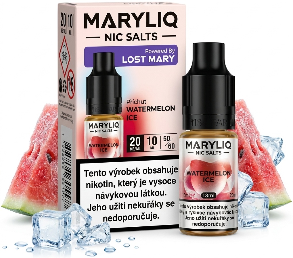 Levně Elf Bar (Elf Bar Maryliq 20mg Salt) 10ml Watermelon Ice