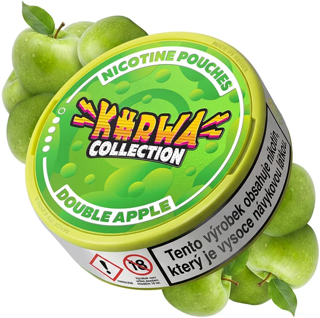 Kurwa Nic.Sáček Double Apple 12mg