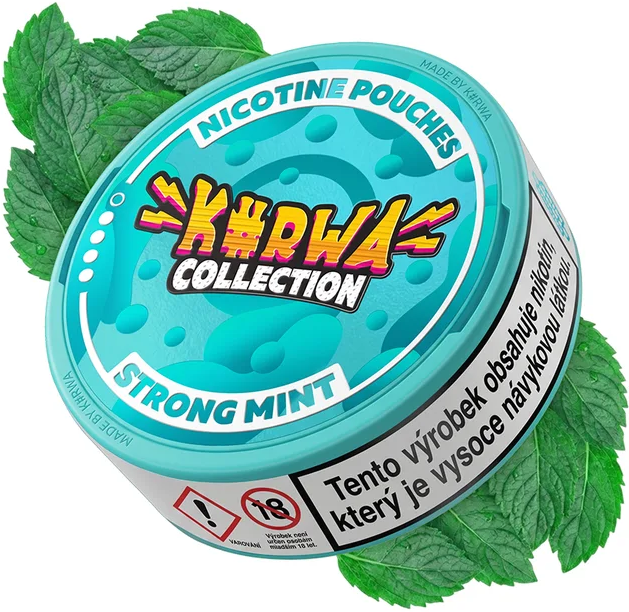 Kurwa Nic.Sáček Strong Mint 12mg