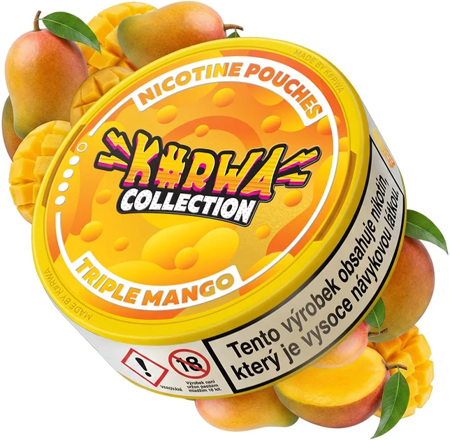 Kurwa Nic.Sáček Triple Mango 12mg