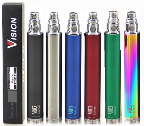 Vision Baterie Vision/Vapeson Spinner 1300mAh Barva: Černá
