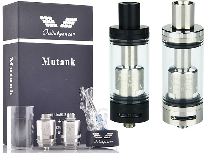 Levně Unicig Clearomizér Uncig Mutank RTA 5ml SET Barva: Nerezová