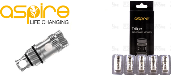 Levně Žhavící hlava aSpire Triton SS316L Odpor: 0,3ohm