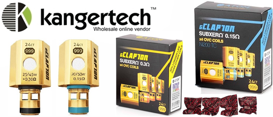 Levně Atom Žhavící hlava Kanger SubTank OVC Clapton (Atom) 24ct. Gold Odpor: 0,15ohm (Ni)