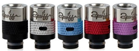 Levně Microcig Drip tip 510 Delrin (Logo Puffs) Barva: Fialová