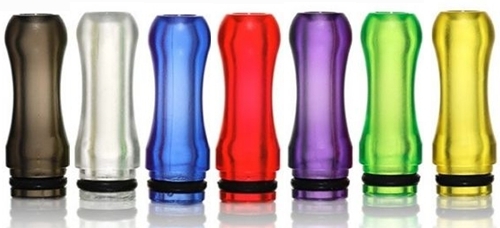 Levně Microcig Drip tip 510 Průhledný Barva: Černá