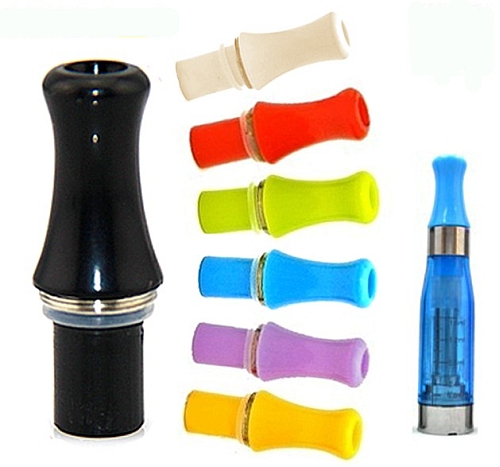 Levně Microcig Náustek kulatý na Clearomizer V3/CE5/CE4+ ap.. Barva: Červená
