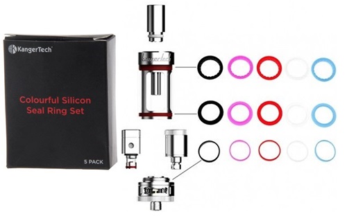 Levně Silikonové kroužky pro Kanger SubTank Mini Barva: Bílá