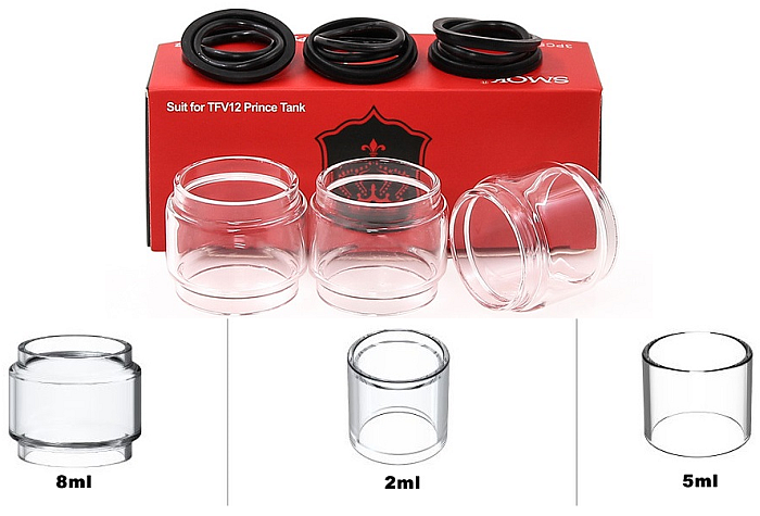 Levně Smok TFV12 Prince tělo (Pyrex) (Sada Stick Prince 3000mAh 2ml/5ml/8ml)#2 ML: 2ml