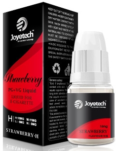 Levně Joyetech (Joyetech) 10ml Jahoda (Strawberry) Nikotín: 16mg