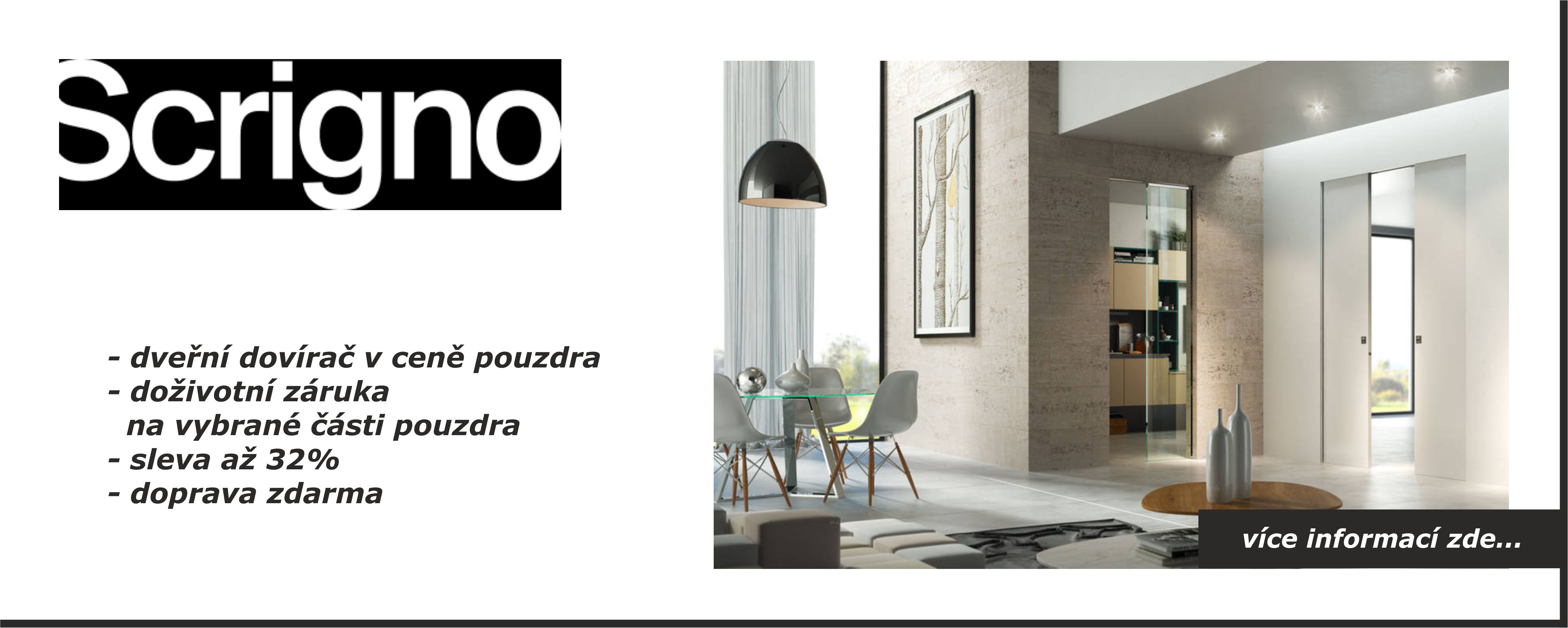 stavební pouzdra SCRIGNO