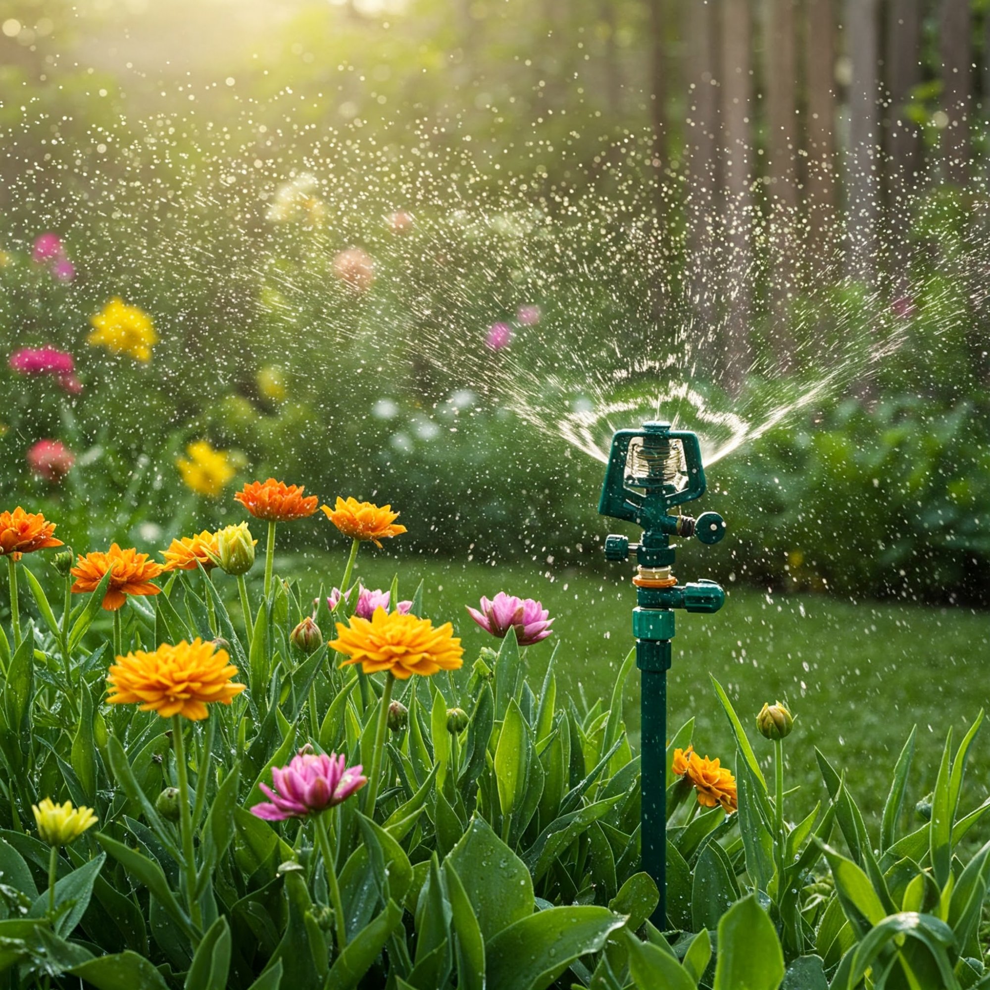 Zavlažování zahrady