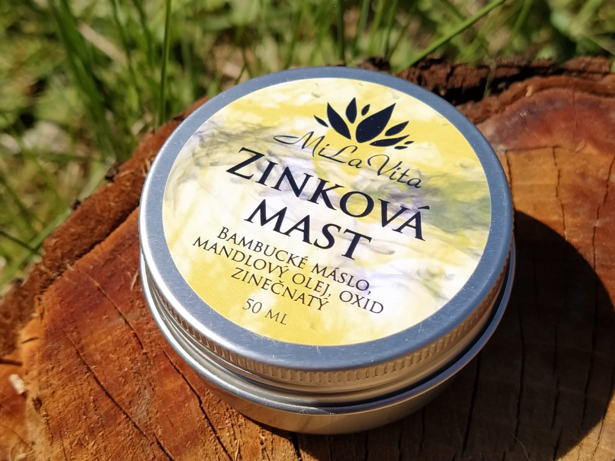 Přírodní zinková mast