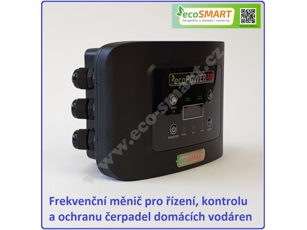 Domácí vodárna s frekvenčním měničem do studny