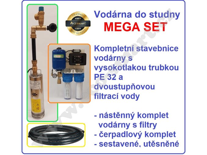 Mega set vodárna do studny final