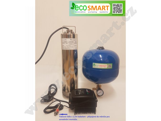 EcoSmart  4/55 pro závlahy a velké odběry 60-90 litrů/min