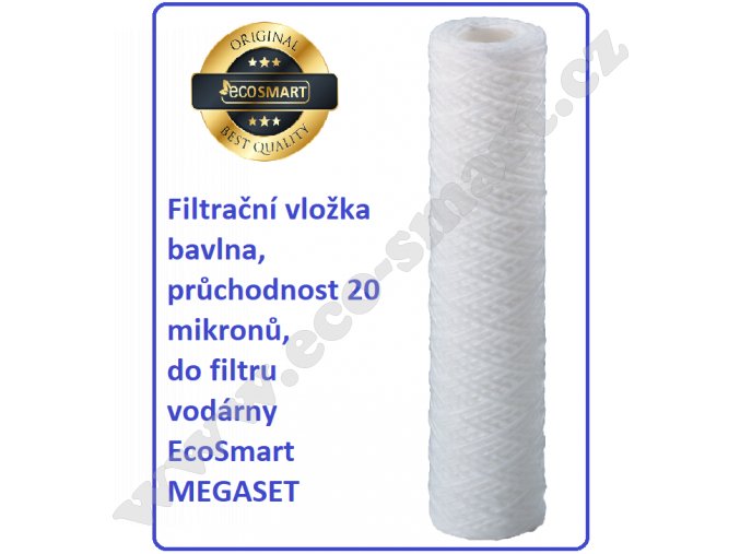 Filtrační vložka bavlna MEGASET kopie