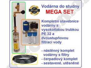 Mega set vodárna do studny final