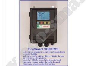 EcoSmart CONTROL 400V pro ovládání a ochranu jednoho čerpadla 3x400V