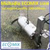 Míchadlo kejdy ECOMIX 15kW na vodícím profilu