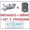 Míchadlo kalů a kejdy ECOMIX s frekvenčním měniče set s výhodami. Levnější a provozně výhodnější