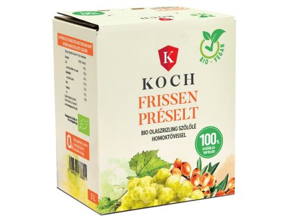 BIO Kekfrankos must homoktovissel 3l