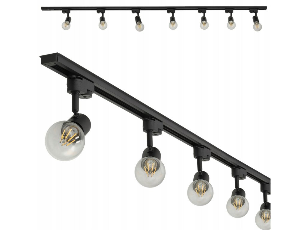 53062 led lista 2m 7x e27 bodove svetlo sada