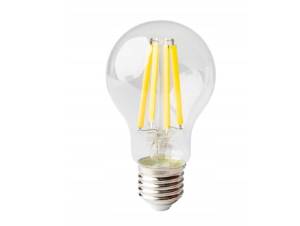 37975 led zarovka filament e27 10w tepla bila