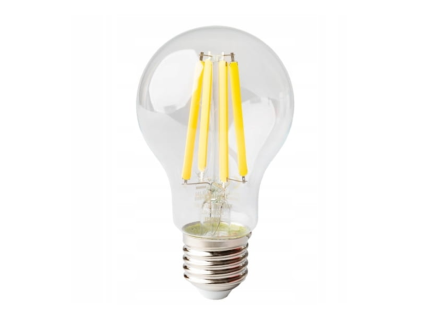 37978 led zarovka filament e27 8w tepla bila
