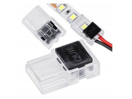 40407 2 konektor pro led pasky cob mono 8mm pasek napajeni