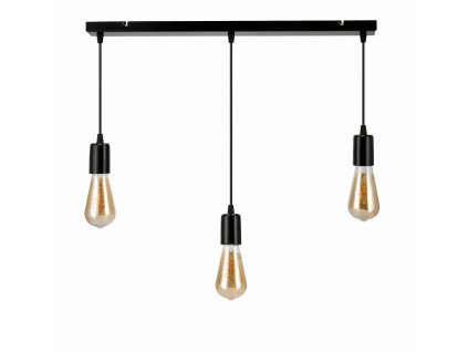 LED závěsné svítidlo 3xE27 LOFT