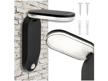 Solární lampa s pohybovým senzorem IP65