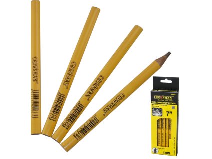 Stavební tužka 18cm 12 ks