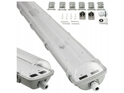 Svítidlo pro LED trubice TRU003 - T8 - 2x120cm - 230V - IP65