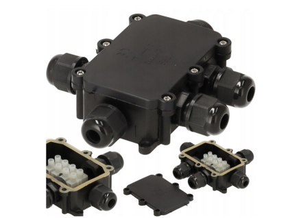 32931 elektricka krabice s vyvodkami 5x ip68