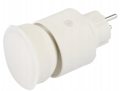 LED noční světlo do zásuvky 10W - 1000lm - IP44 teplá bílá