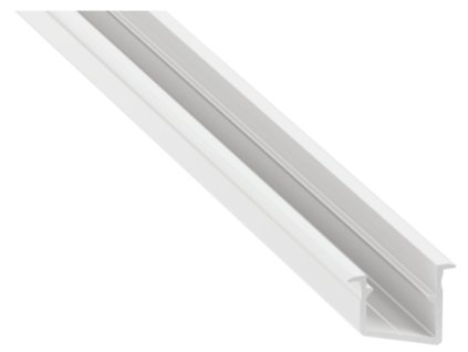 49567 led profil lumines typ v bily lakovany 1m