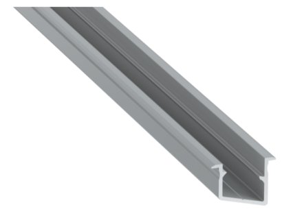 49588 led profil lumines typ v stribrny elox 2 02m