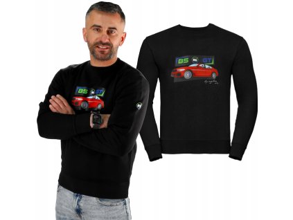 Pánská černá mikina Alpina Garage B5GT, velikost L