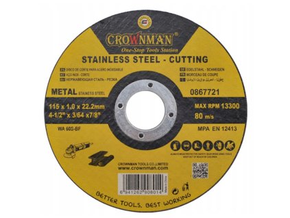 50017 rezny kotouc na kov 125x1 2x22 2mm