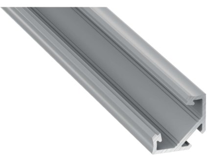 50116 led profil lumines typ c stribrny elox 2 02m