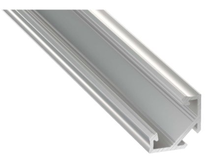 50122 led profil lumines typ c surovy 2 02m