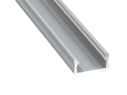 50137 led profil lumines typ d stribrny elox 1m