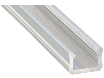 50185 led profil lumines typ x surovy 1m