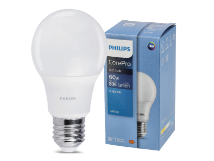 50815 led zarovka corepro e27 8w 806lm 6500k