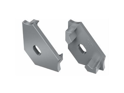 52981 koncova krytka pro led profil lumines c seda s otvorem